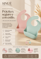 BABERO PORTACOMIDA BEBES